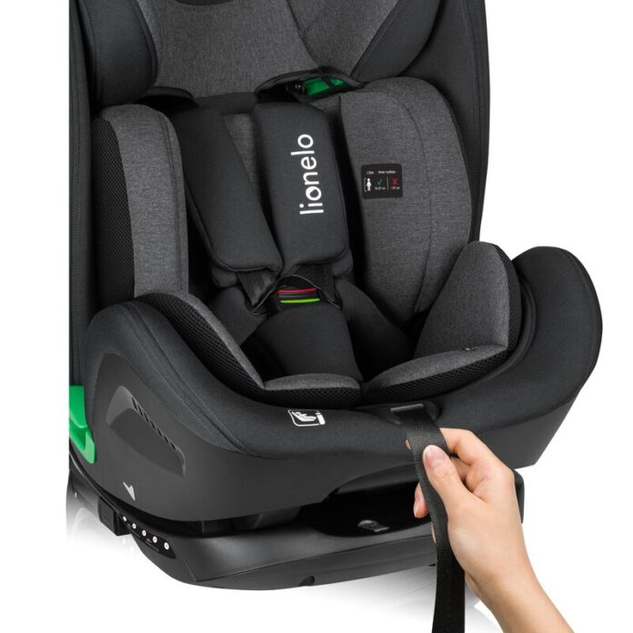 Scaun auto Lionelo Harper i-Size cu isofix 76-150 cm gri Scaun auto Lionelo Harper i-Size cu isofix 76-150 cm gri