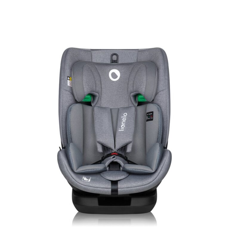 Scaun auto Lionelo Lavender I-size Isofix cu centura TopTether verde