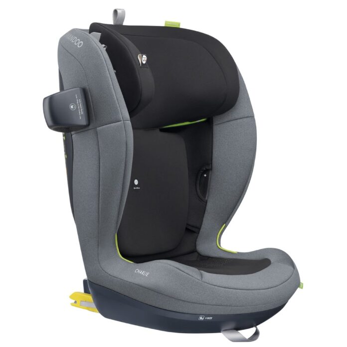 Scaun auto Swandoo Charlie i-Size Sesame Grey testat Adac Scaun auto Swandoo Charlie i-Size Sesame Grey testat Adac
