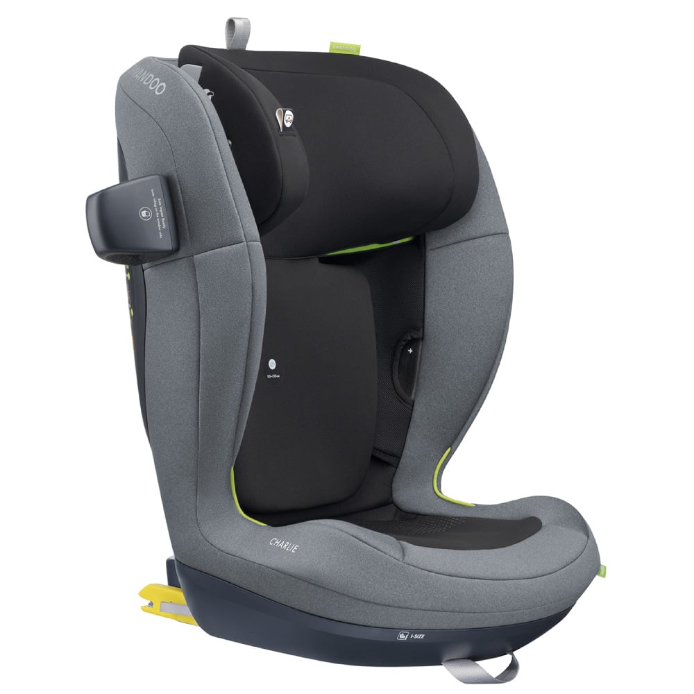 Scaun auto Swandoo Charlie i-Size Sesame Grey testat Adac Scaun auto Swandoo Charlie i-Size Sesame Grey testat Adac