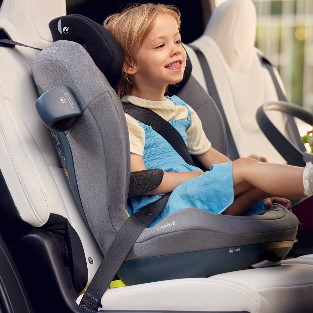 Scaun auto Swandoo Charlie i-Size Sesame Grey testat Adac Scaun auto Swandoo Charlie i-Size Sesame Grey testat Adac