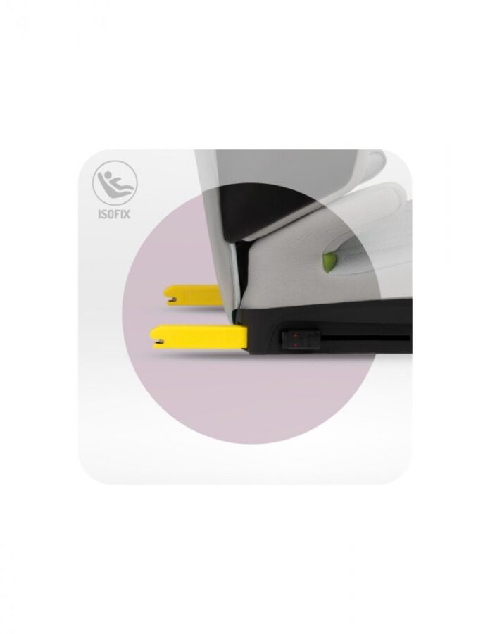 Scaun auto cu isofix I-size 100-150 cm Momi Mei black Scaun auto cu isofix I-size 100-150 cm Momi Mei black