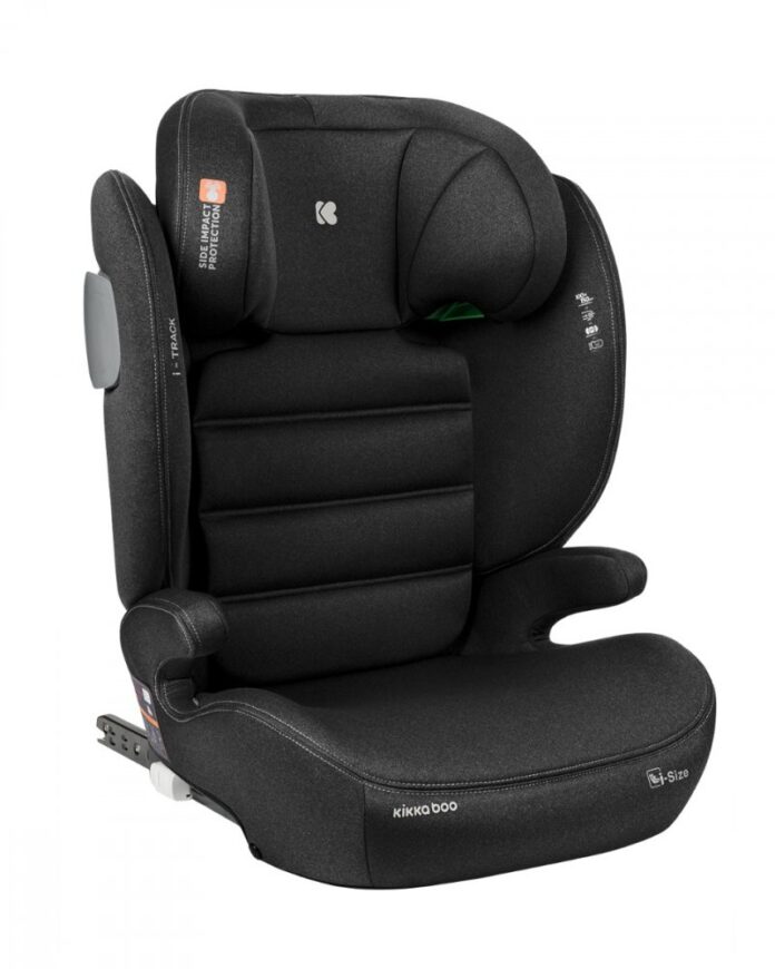 Scaun auto cu isofix KikkaBoo 100-150 cm i-Track i-SIZE Light Grey Scaun auto cu isofix KikkaBoo 100-150 cm i-Track i-SIZE Light Grey