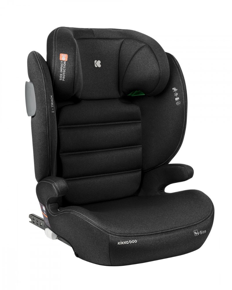 Scaun auto cu isofix KikkaBoo 100-150 cm i-Track i-SIZE Light Grey Scaun auto cu isofix KikkaBoo 100-150 cm i-Track i-SIZE Light Grey