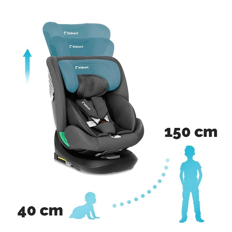 Scaun auto pentru copii, Kidnort Radjur Grey, cu isofix rotativ 360 i-Size 40-150 cm, Top Tether, centuri in 5 puncte, Sistem de impact lateral, baldachin reglabil, pozitie somn Scaun auto pentru copii, Kidnort Radjur Grey, cu isofix rotativ 360 i-Size 40-150 cm, Top Tether, centuri in 5 puncte, Sistem de impact lateral, baldachin reglabil, pozitie somn