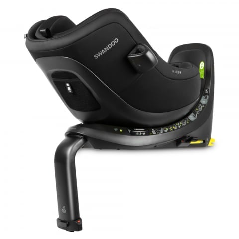 Scaun auto rotativ Swandoo Marie 5 i-Size all black edition Scaun auto rotativ Swandoo Marie 5 i-Size all black edition