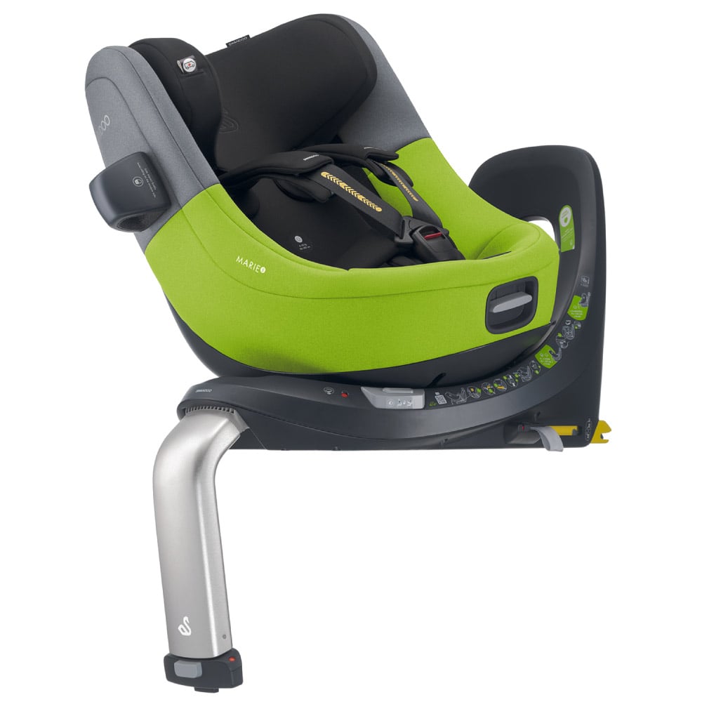 Scaun auto rotativ Swandoo Marie 5 i-Size Lime Sesame Grey Scaun auto rotativ Swandoo Marie 5 i-Size Lime Sesame Grey