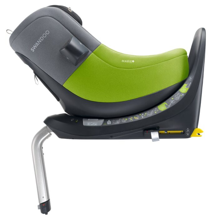 Scaun auto rotativ Swandoo Marie 5 i-Size Lime Sesame Grey Scaun auto rotativ Swandoo Marie 5 i-Size Lime Sesame Grey