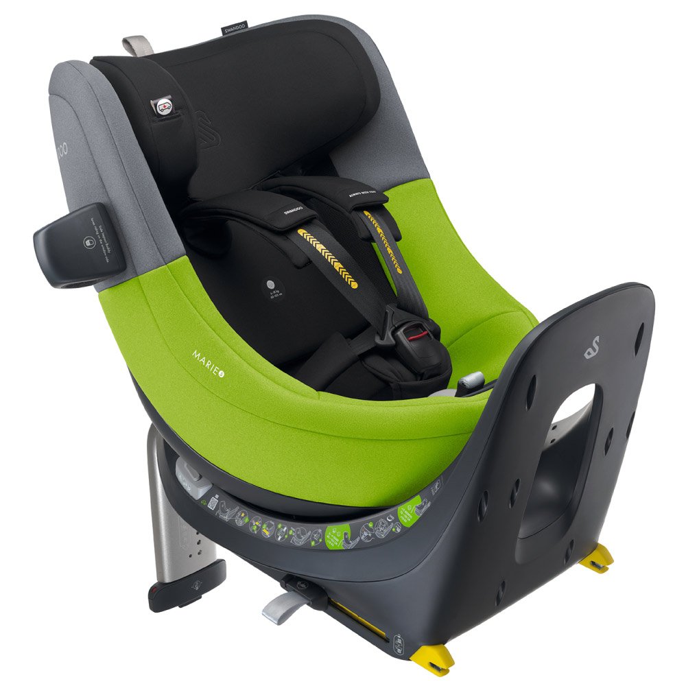 Scaun auto rotativ Swandoo Marie 5 i-Size Lime Sesame Grey Scaun auto rotativ Swandoo Marie 5 i-Size Lime Sesame Grey