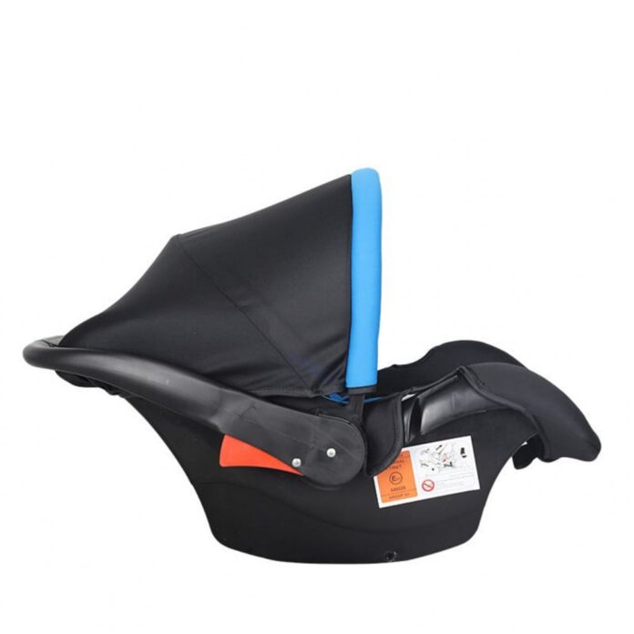 Scaun auto Novokids Safety Shell PRO Rosu, Omologare R-129 i-Size, Maner reglabil, Captuseala confortabila, Sistem de prindere in 5 puncte, Greutate admisa 13 kg