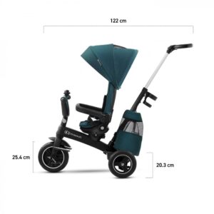 Tricicleta pentru copii Kinderkraft Easytwist Black cu scaun reversibil, pozitie de somn, cauciucuri PU, protectie UV de la varsta de 9 luni Tricicleta pentru copii Kinderkraft Easytwist Black cu scaun reversibil, pozitie de somn, cauciucuri PU, protectie UV de la varsta de 9 luni