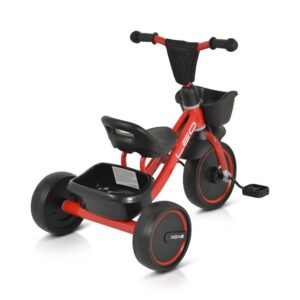 Tricicleta pentru copii Byox cu cosulete de depozitare Leo Green, roti din cauciuc Eva, cosulet pentru jucarii, de la 3 ani pana la 25 kg Tricicleta pentru copii Byox cu cosulete de depozitare Leo Green, roti din cauciuc Eva, cosulet pentru jucarii, de la 3 ani pana la 25 kg