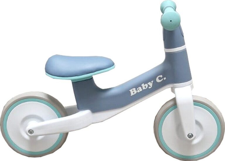 Bicicleta pentru copii Baby Care Balance Bike X11 Turquoise fara pedale, Sa din piele ecologica, cosulet de depozitare, Roti din spuma cauciucata EVA, Greutate admisa 30 kg