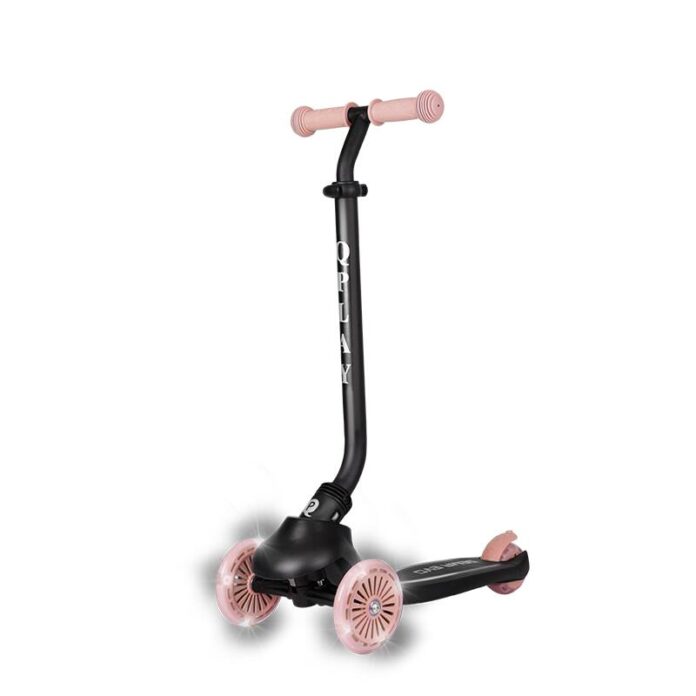 Trotineta pentru copii QPlay Sema EVO Verde 6 in 1 multifunctionala cu scaunel, maner telescopic parental, inaltime ajustabila, cadru din aluminiu, greutate admisa 50 kg