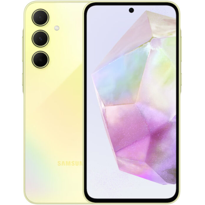Telefon mobil Samsung Galaxy A35 5G, 128GB, 6GB, Dual SIM, Awesome Lemon Telefon mobil Samsung Galaxy A35 5G, 128GB, 6GB, Dual SIM, Awesome Lemon