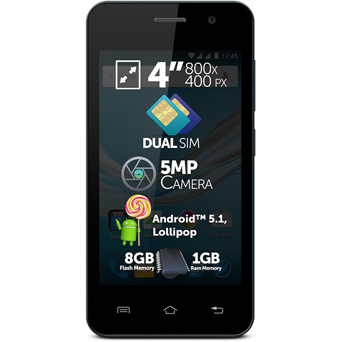 Telefon mobil Allview A5 Easy, 8GB, Dual SIM, Alb