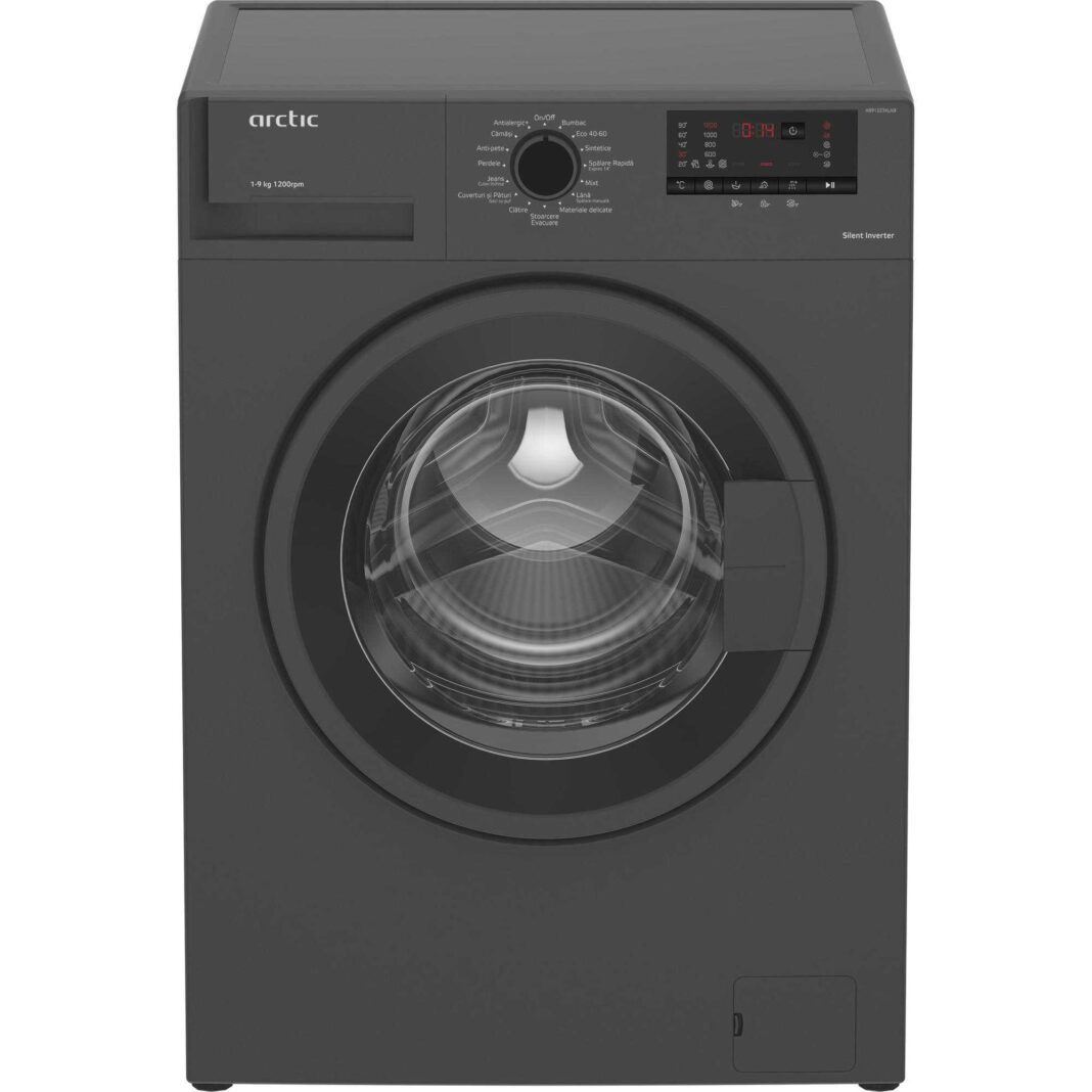 Masina de spalat rufe Arctic AB91223XLAB, 1200 RPM, 9 kg, Clasa B