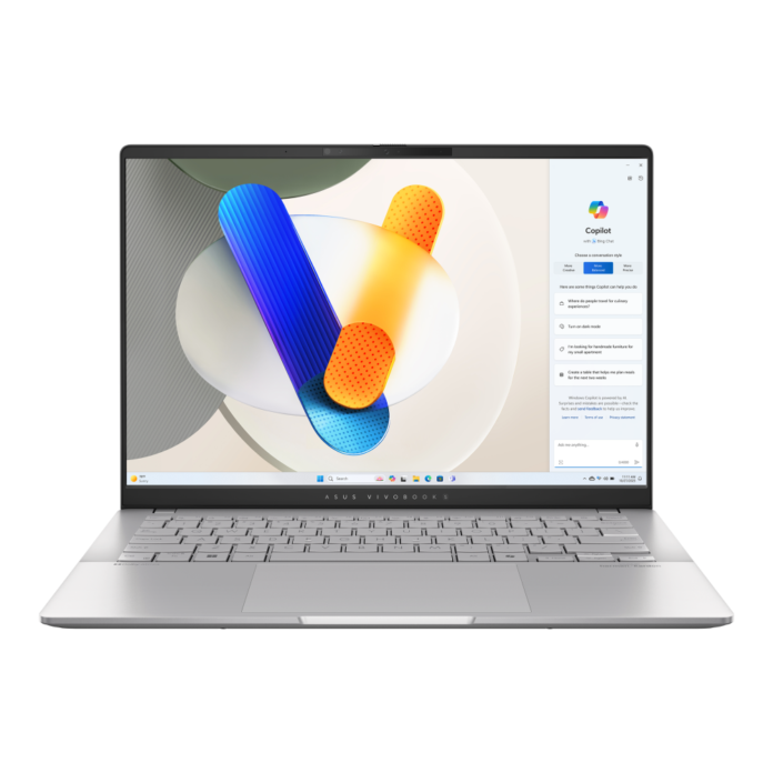Laptop ASUS Vivobook S 14 OLED (M5406KA-QD072); Copilot+ PC