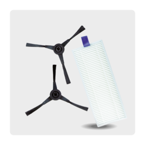 Kit Rowenta ZR130002 cu filtru de inalta performanta si perii laterale compatibil cu aspiratorul robot Rowenta X-Plorer S130 AI seriile RR90xx Kit Rowenta ZR130002 cu filtru de inalta performanta si perii laterale compatibil cu aspiratorul robot Rowenta X-Plorer S130 AI seriile RR90xx
