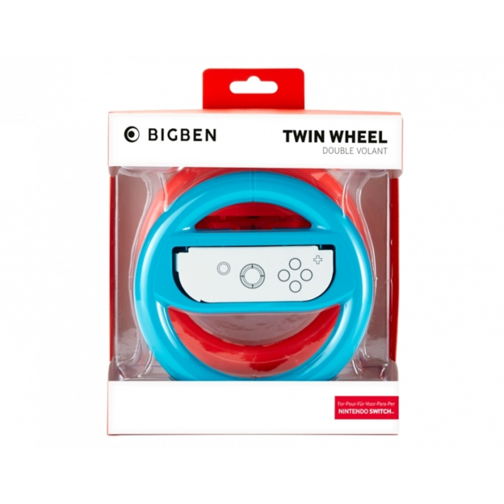 Accesoriu volan Nacon pentru Nintendo Joy-Con, 2 buc Accesoriu volan Nacon pentru Nintendo Joy-Con, 2 buc