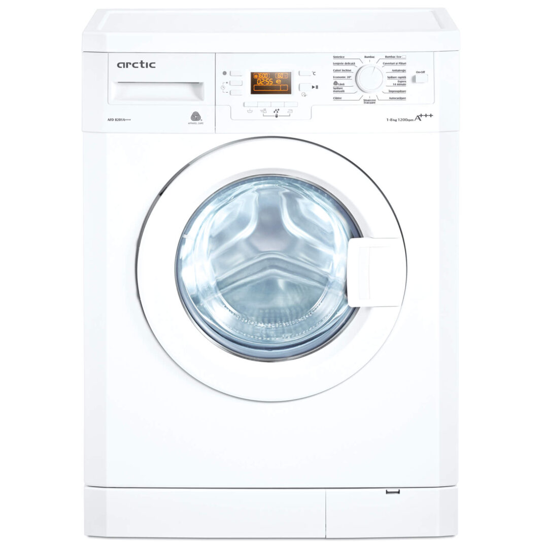 Masina de spalat rufe Arctic AFD8201A+++, 1200 rpm, 8 kg, Clasa A+++