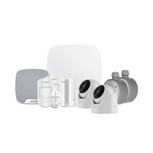 Sistem alarma wireless si camere IP Dome Ajax CCTV Intrusion Security, 2 camere, 5 MP, 2.8 mm, IR 35 m, microfon, slot card, detectie obiecte prin AI, pet immunity, 868 MHz, buton de panica Sistem alarma wireless si camere IP Dome Ajax CCTV Intrusion Security, 2 camere, 5 MP, 2.8 mm, IR 35 m, microfon, slot card, detectie obiecte prin AI, pet immunity, 868 MHz, buton de panica