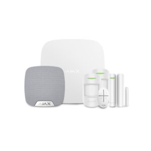 Sistem de alarma wireless Ajax Intrusion Security, 12 m, 88 grade, pet immunity, 868 MHz, 4 butoane, buton de panica, 105 dB Sistem de alarma wireless Ajax Intrusion Security, 12 m, 88 grade, pet immunity, 868 MHz, 4 butoane, buton de panica, 105 dB