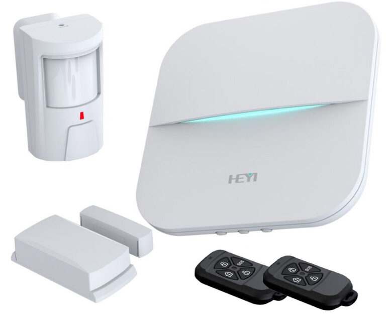 Sistem de alarma wireless, Wi-Fi, GSM, 2 zone, Android/iOS, TCP/IP,  HY-W20