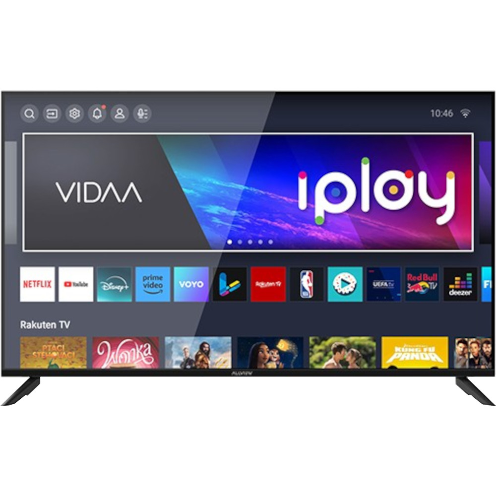 Televizor Smart DLED, Allview 50iPlay6200-U, 126 cm, Ultra HD 4k, Dolby Audio, Negru, Clasa E Televizor Smart DLED, Allview 50iPlay6200-U, 126 cm, Ultra HD 4k, Dolby Audio, Negru, Clasa E