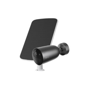 Camera supraveghere IP WiFi cu acumulator si panou solar EZVIZ CS-EB3-3MP-SP, 3 MP, 2.8 mm, IR/lumina alba 15 m, sirena, 5200 mAh, WiFi6, Bluetooth, microfon si difuzor, slot card Camera supraveghere IP WiFi cu acumulator si panou solar EZVIZ CS-EB3-3MP-SP, 3 MP, 2.8 mm, IR/lumina alba 15 m, sirena, 5200 mAh, WiFi6, Bluetooth, microfon si difuzor, slot card