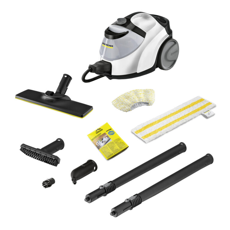 Aparat de curatat cu abur Karcher SC 5 EasyFix Iron Plug, 2250 W, 4.2 bar, Alb/Negru
