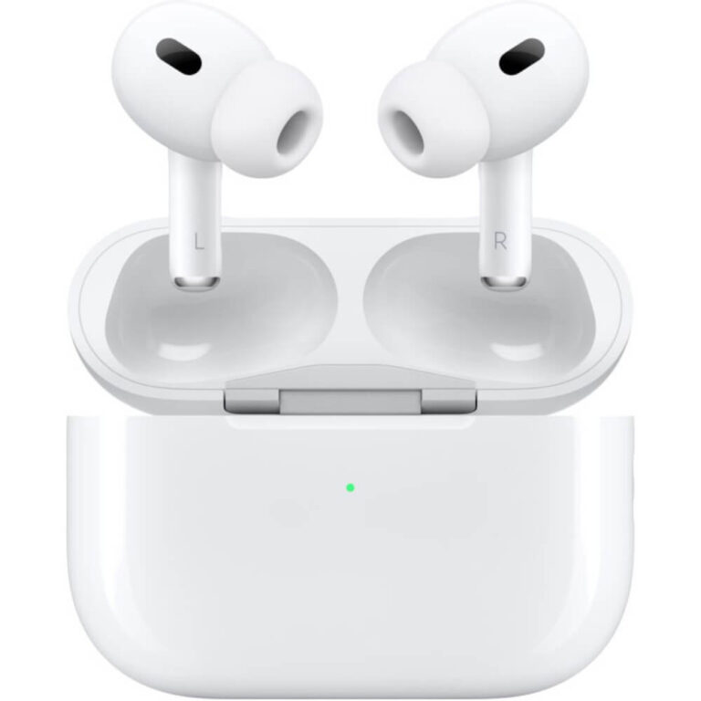 Casti True Wireless Apple AirPods Pro2 (2022), Carcasa MagSafe, Active Noise Cancellation, Bluetooth, Alb