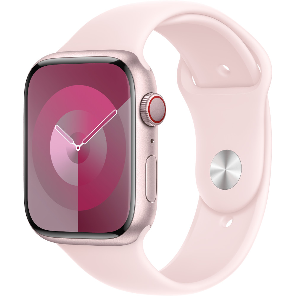 Apple Watch S9, Cellular, 45mm, Midnight Aluminium Case, Midnight Sport Band, S/M