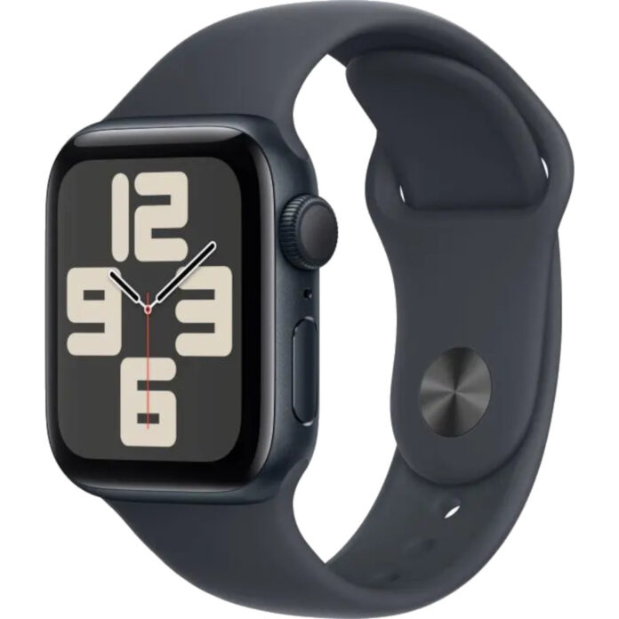 Apple Watch SE2 2024, GPS, 40 mm, Midnight Aluminium Case, Midnight Sport Band, M/L Apple Watch SE2 2024, GPS, 40 mm, Midnight Aluminium Case, Midnight Sport Band, M/L