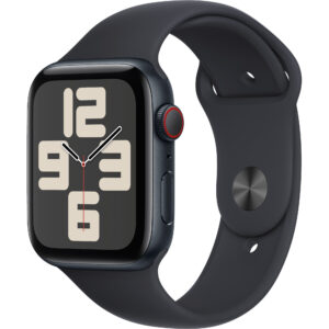 Apple Watch SE2 2023, GPS, Cellular, 44 mm, Midnight Sport Band, Midnight Aluminium Case, S/M Apple Watch SE2 2023, GPS, Cellular, 44 mm, Midnight Sport Band, Midnight Aluminium Case, S/M