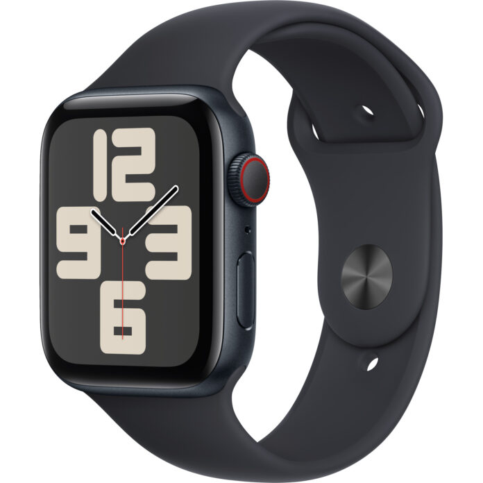Apple Watch SE2 2023, GPS, Cellular, 44 mm, Midnight Sport Band, Midnight Aluminium Case, S/M Apple Watch SE2 2023, GPS, Cellular, 44 mm, Midnight Sport Band, Midnight Aluminium Case, S/M