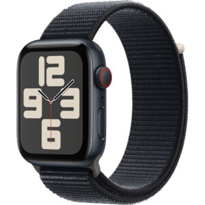 Apple Watch SE2 2023, GPS, Cellular, 44 mm, Midnight Sport Loop, Midnight Aluminium Case Apple Watch SE2 2023, GPS, Cellular, 44 mm, Midnight Sport Loop, Midnight Aluminium Case