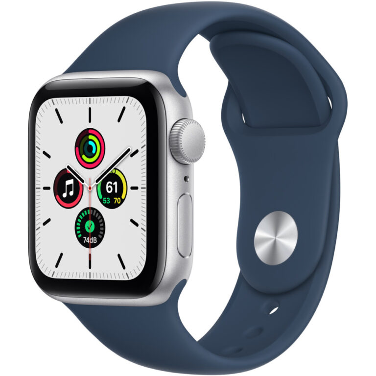 Apple Watch Series SE (v2) GPS, 44mm, Space Gray Aluminium Case, Midnight Sport Band