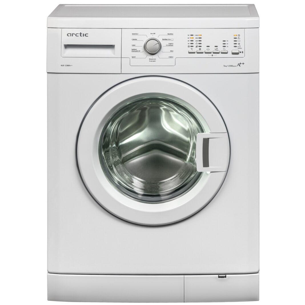 Masina de spalat rufe Arctic ALD5200A++, 1200 rpm, 5 kg, Clasa A++, Alb