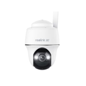 Camera supraveghere wireless WiFi rotativa Speed Dome Reolink Argus PT Ultra B440, 4K, IR/lumina alba 10 m, microfon, dual band, acumulator 6000 mAh, PIR, slot card Camera supraveghere wireless WiFi rotativa Speed Dome Reolink Argus PT Ultra B440, 4K, IR/lumina alba 10 m, microfon, dual band, acumulator 6000 mAh, PIR, slot card