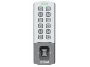 Cititor de proximitate standalone Dahua ASI1212M-P, card 13.56MHz, parola, amprenta, 10.000 utilizatori, RS-485 Wiegand, PoE, IP65, IK08 Cititor de proximitate standalone Dahua ASI1212M-P, card 13.56MHz, parola, amprenta, 10.000 utilizatori, RS-485 Wiegand, PoE, IP65, IK08