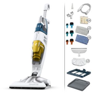Aspirator cu abur Rowenta RY8561WH Clean & Steam Multi 1700 W autonomie abur 30 min recipient praf 0.5 L recipient apa 0.4L Alb/Albastru Aspirator cu abur Rowenta RY8561WH Clean & Steam Multi 1700 W autonomie abur 30 min recipient praf 0.5 L recipient apa 0.4L Alb/Albastru