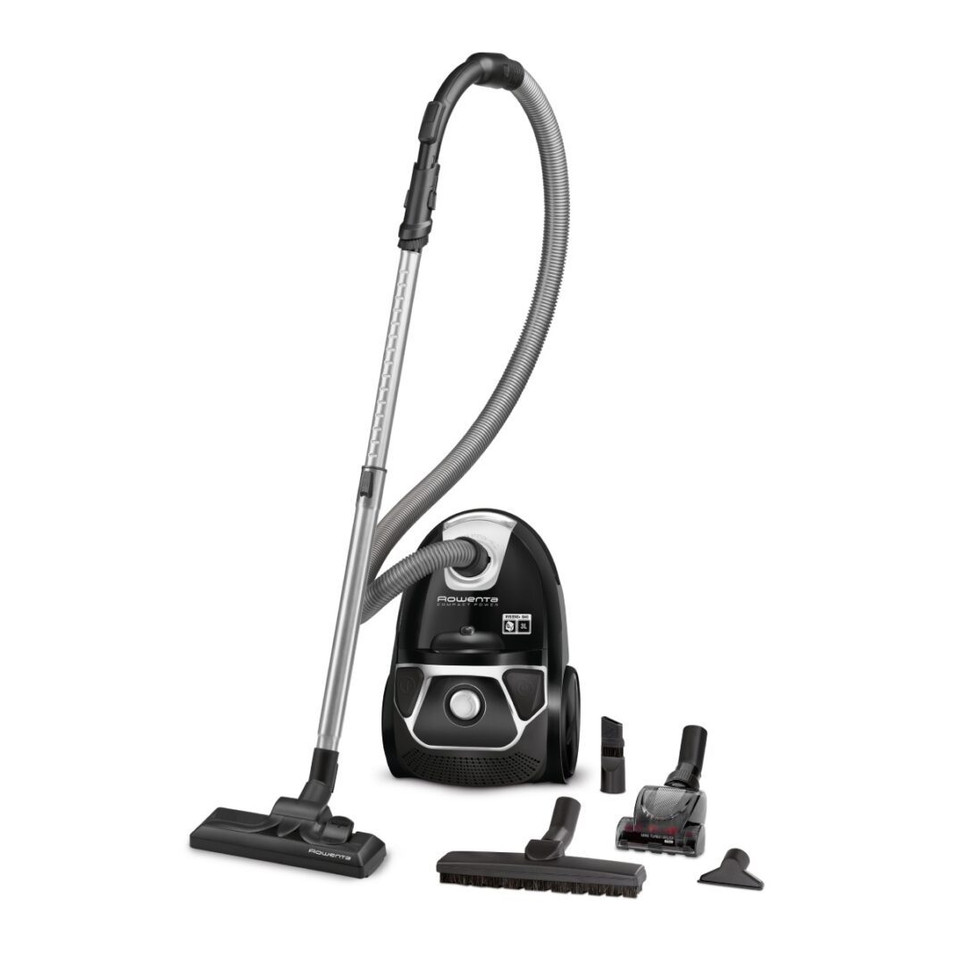 Aspirator cu sac Rowenta Compact Power Animal Care RO3985EA  900W  tub telescopic  Sac Hygiene+  negru