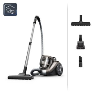 Aspirator fara sac Compact Power XXL RO4B50EA 900 W recipient pentru praf 2.5 L 3 niveluri de filtrare crem Aspirator fara sac Compact Power XXL RO4B50EA 900 W recipient pentru praf 2.5 L 3 niveluri de filtrare crem