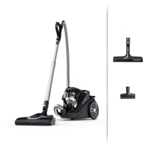 Aspirator fara sac Rowenta Silence Force Cyclonic Effitech® RO7935EA 500 W recipient pentru praf 2.5 L 3 niveluri de filtrare negru Aspirator fara sac Rowenta Silence Force Cyclonic Effitech® RO7935EA 500 W recipient pentru praf 2.5 L 3 niveluri de filtrare negru
