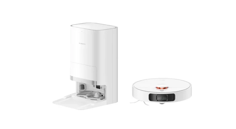 Aspirator robot Xiaomi X20 Plus Alb, 6000 Pa, Multifunctionala, Curatare automata a lavetelor de mop, Navigare laser, 75W, 14.4V, 5200mAh, Google Home, Alexa