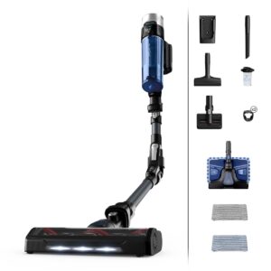 Aspirator vertical Rowenta X-Force Flex 9.60 Aqua RH20C7WO putere de aspirare 100 Air Watts Functie Boost putere 250 W gri & albastru Aspirator vertical Rowenta X-Force Flex 9.60 Aqua RH20C7WO putere de aspirare 100 Air Watts Functie Boost putere 250 W gri & albastru