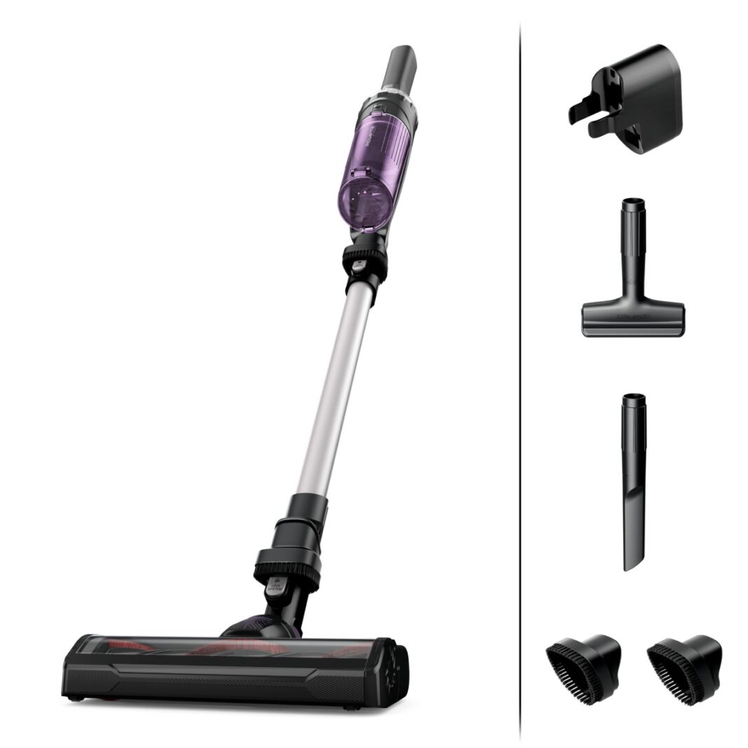 Aspirator vertical Rowenta X-Nano RH1129WO  0.5l  16.8V  Autonomie maxima 40 min  Negru-Mov