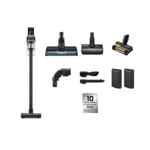 Aspirator vertical Samsung Jet 85 Complete Extra VS20C8534TB/GE, 580 W, Motor Digital Inverter, Perie Jet Dual, Autonomie 120 minute, Negru/Albastru Aspirator vertical Samsung Jet 85 Complete Extra VS20C8534TB/GE, 580 W, Motor Digital Inverter, Perie Jet Dual, Autonomie 120 minute, Negru/Albastru