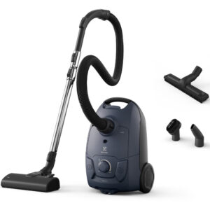 Aspirator cu sac Electrolux Seria 500 EB51C2DB, Perie AllFloor cu blocare, 750 W, Filtru HEPA, Reglaj putere Aspirator cu sac Electrolux Seria 500 EB51C2DB, Perie AllFloor cu blocare, 750 W, Filtru HEPA, Reglaj putere